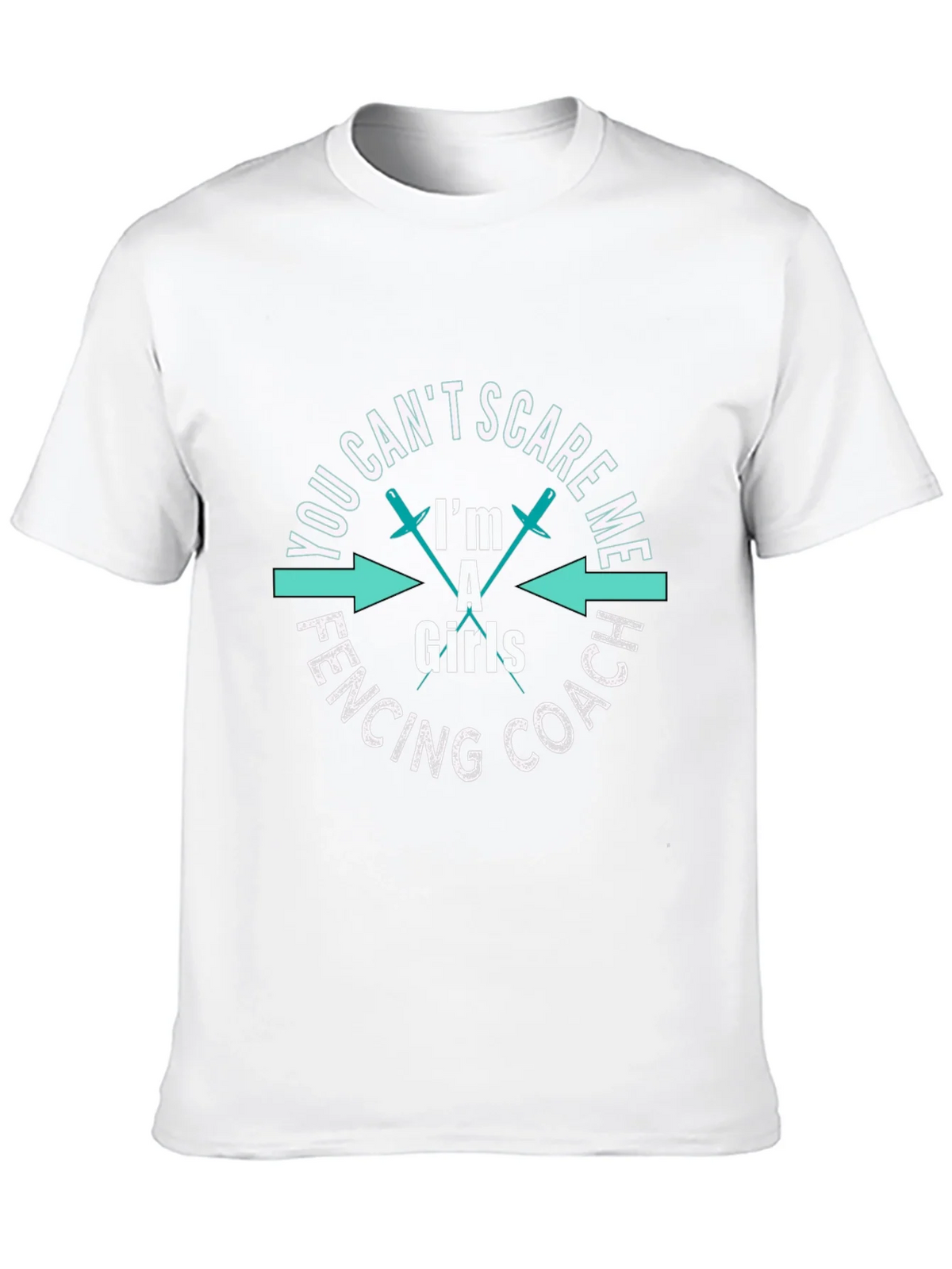 Funny Fencing Coach Girls T-Shirt