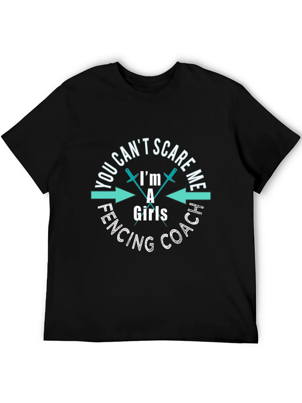 Funny Fencing Coach Girls T-Shirt
