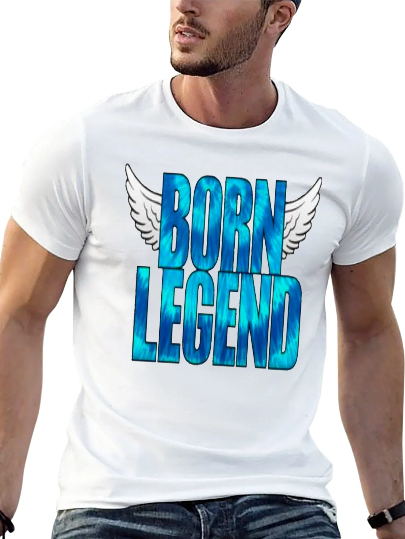 Born Legend Graphic Tee - Mens Black T-Shirt