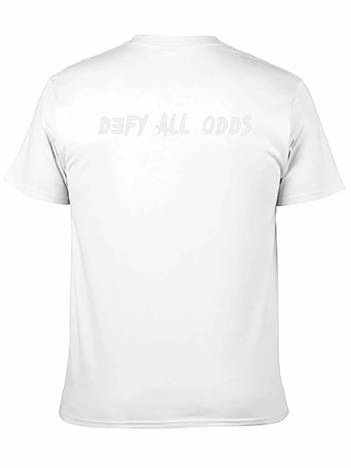Defy All Odds Black Graphic Tee
