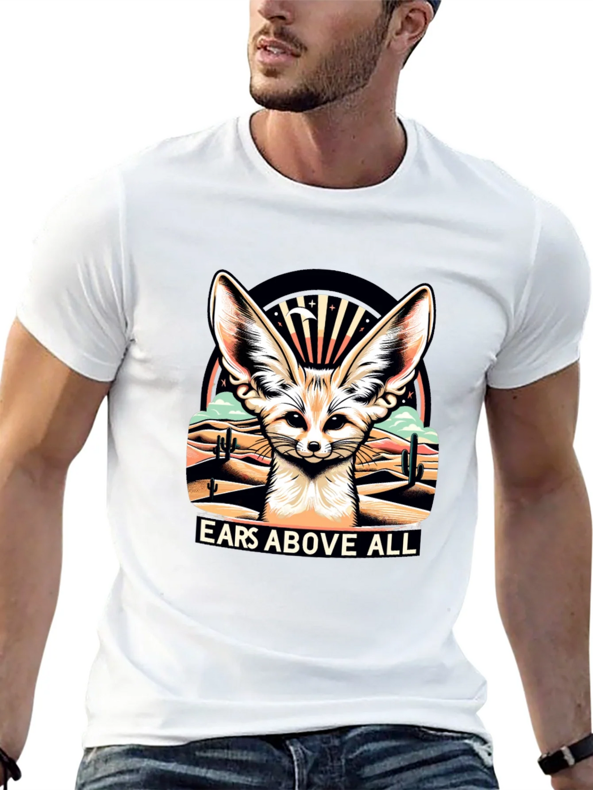 Ears Above All - Fennec Fox T-Shirt
