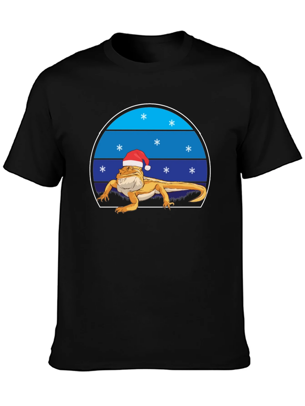 Festive Bearded Dragon Christmas T-Shirt