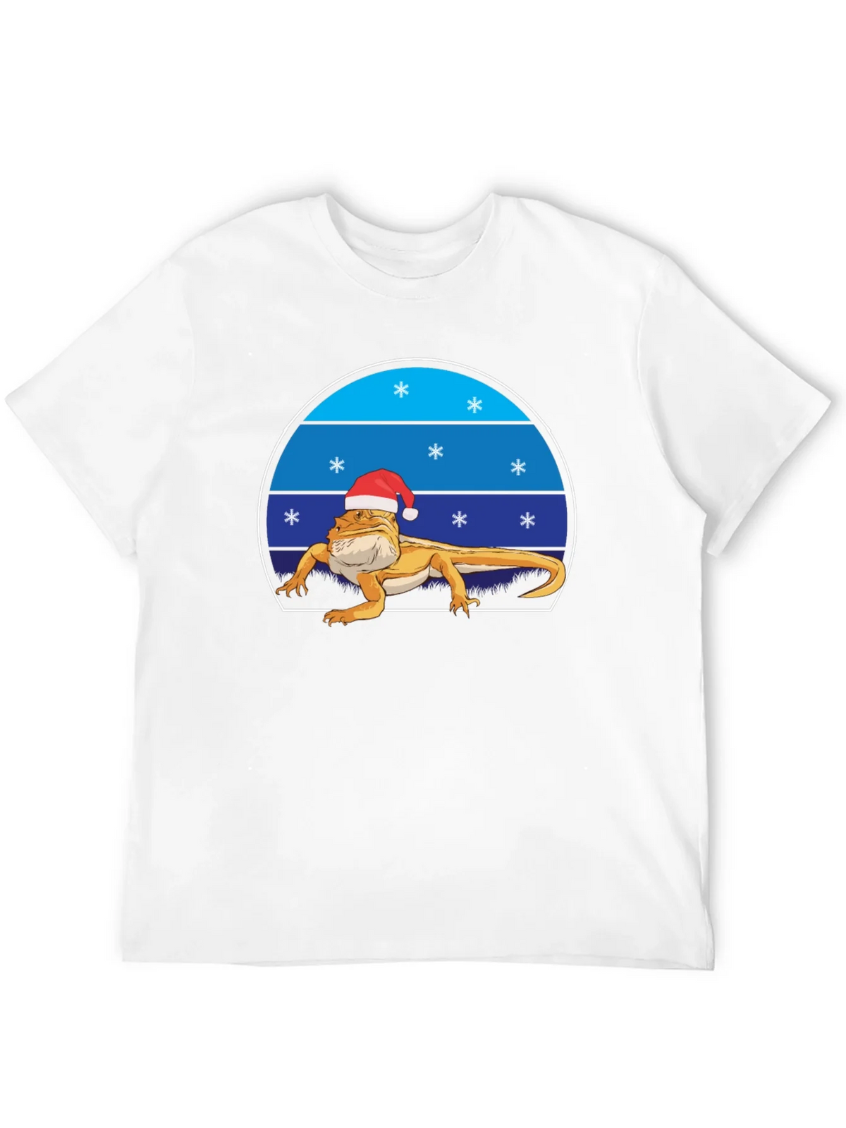 Festive Bearded Dragon Christmas T-Shirt