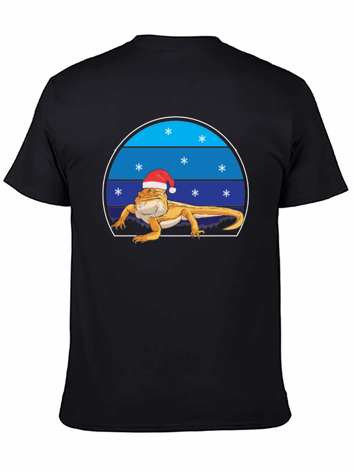 Festive Bearded Dragon Christmas T-Shirt