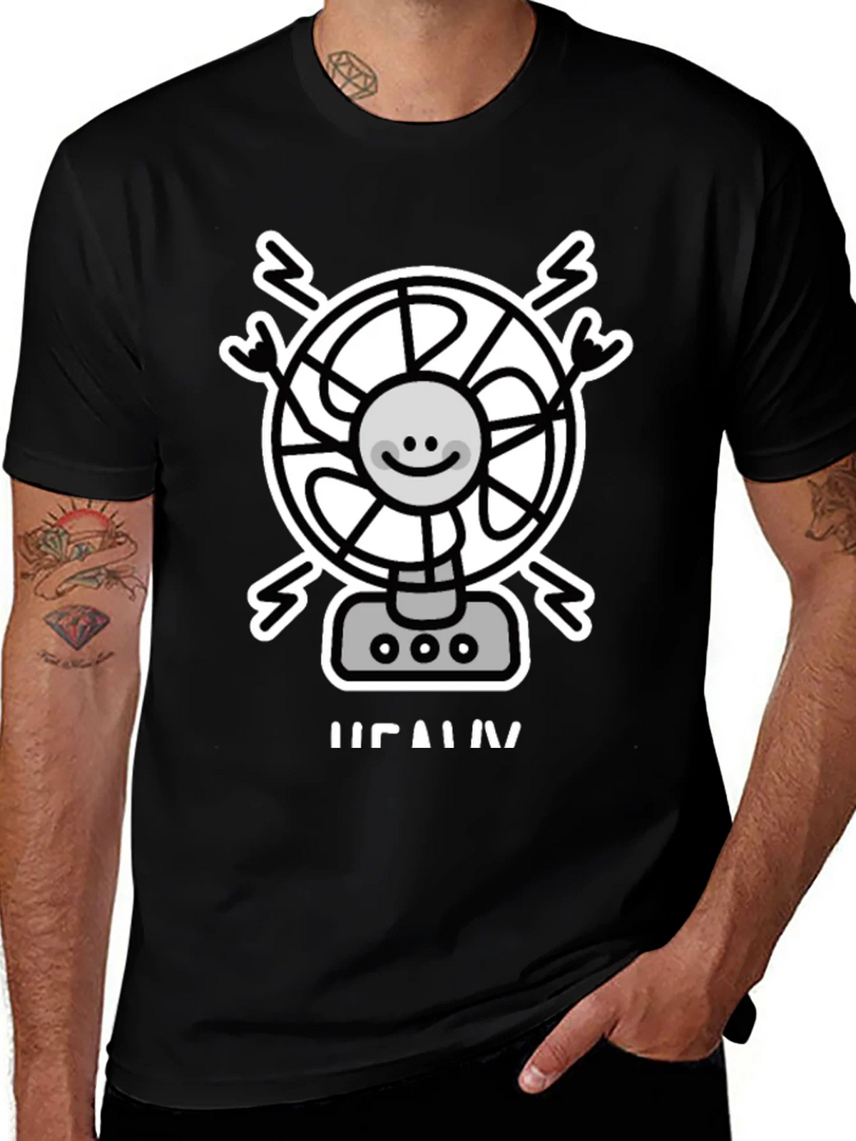 Fan T-Shirt - Heavy Metal Rock On!