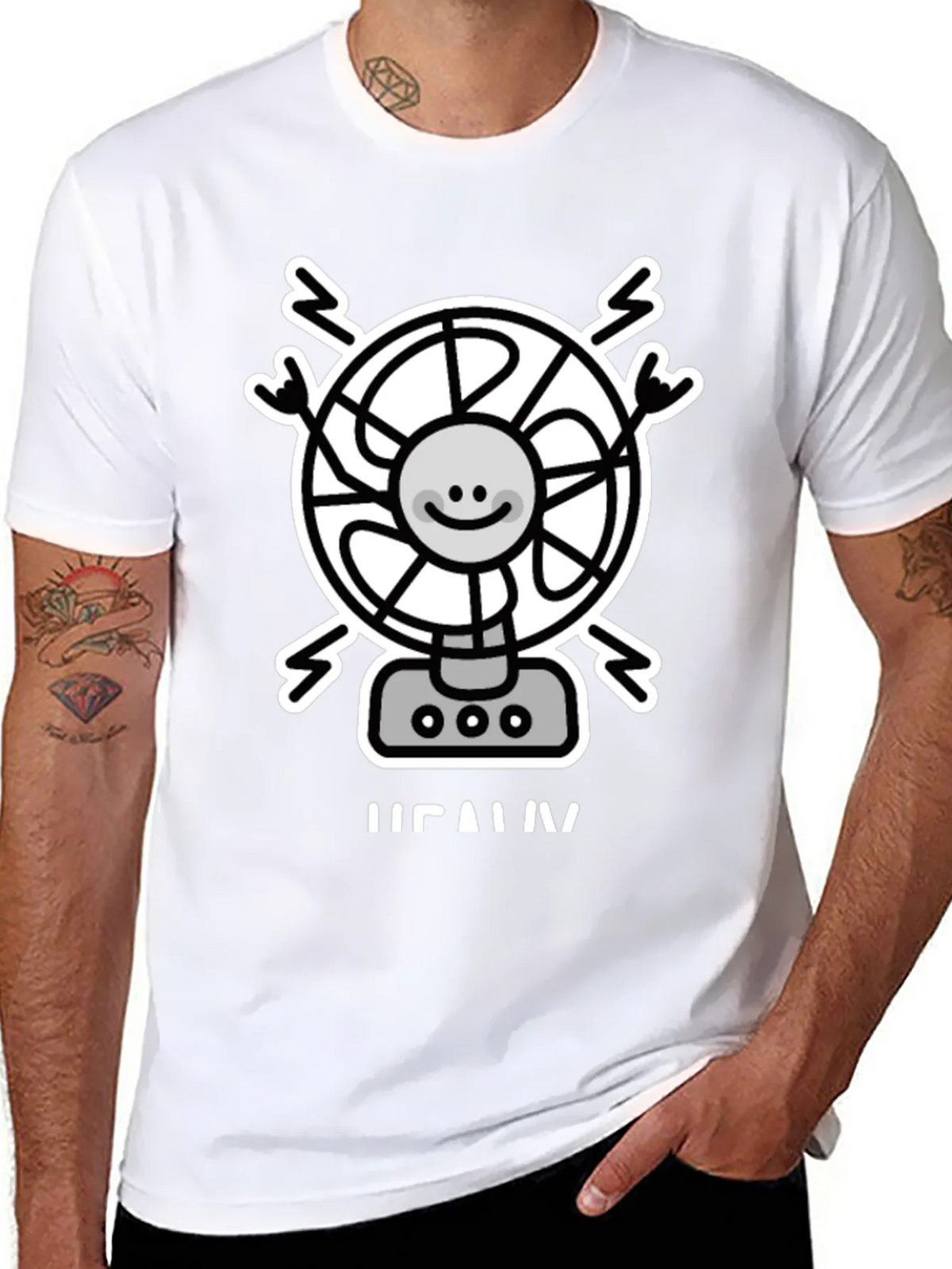 Fan T-Shirt - Heavy Metal Rock On!