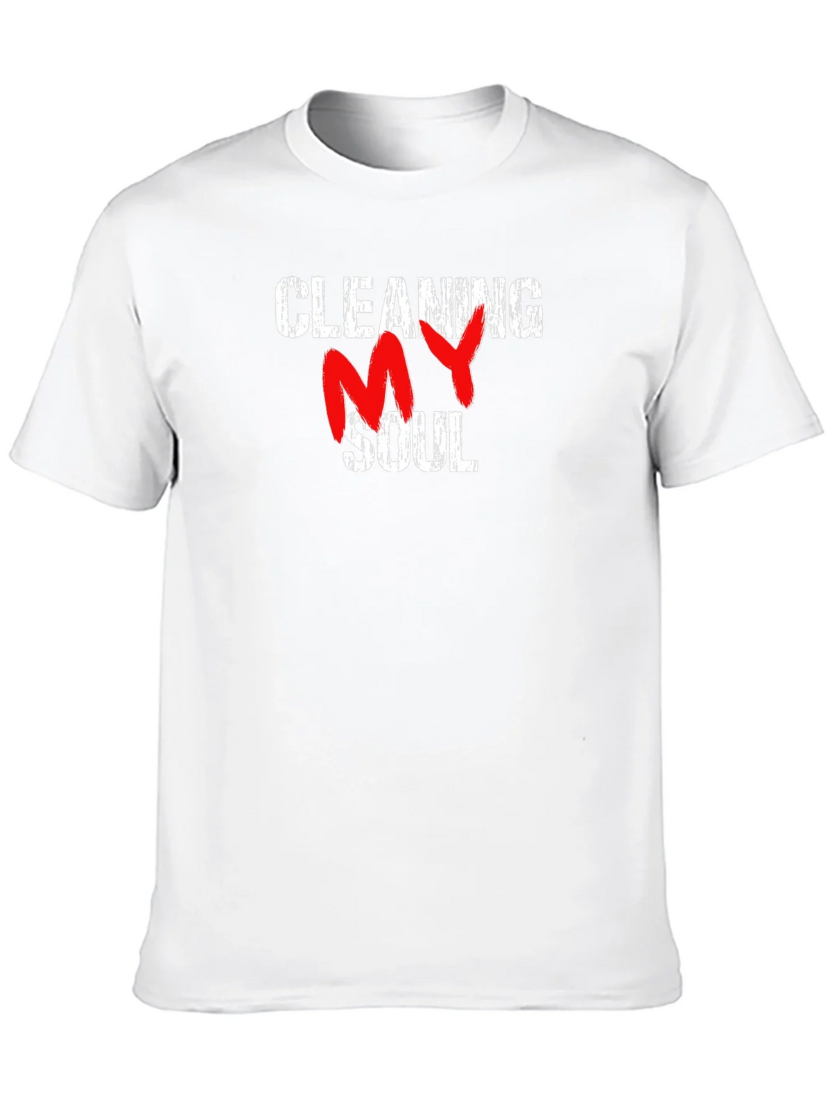 Cleaning My Soul T-Shirt - Grunge Style