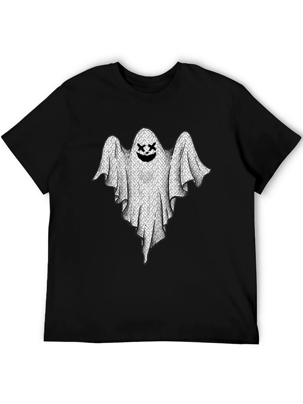 Ghost Graphic Black T-Shirt