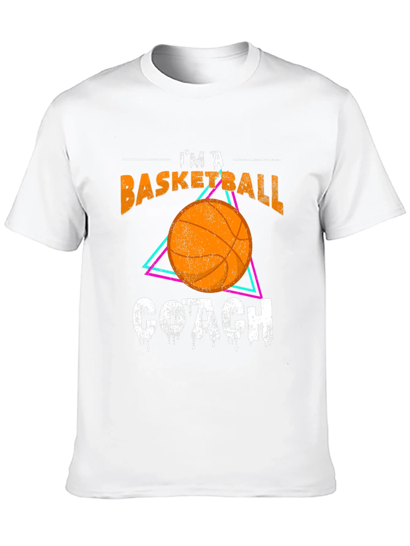 Basketball Coach Graphic T-Shirt