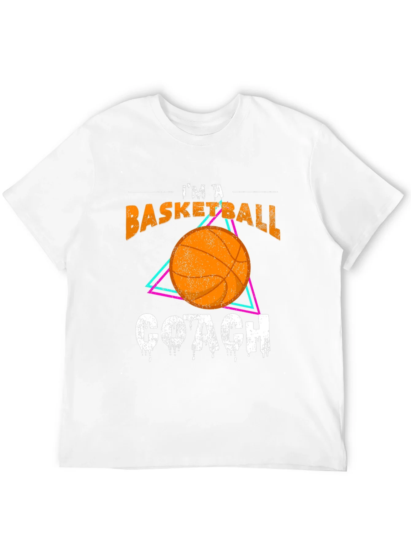 Basketball Coach Graphic T-Shirt