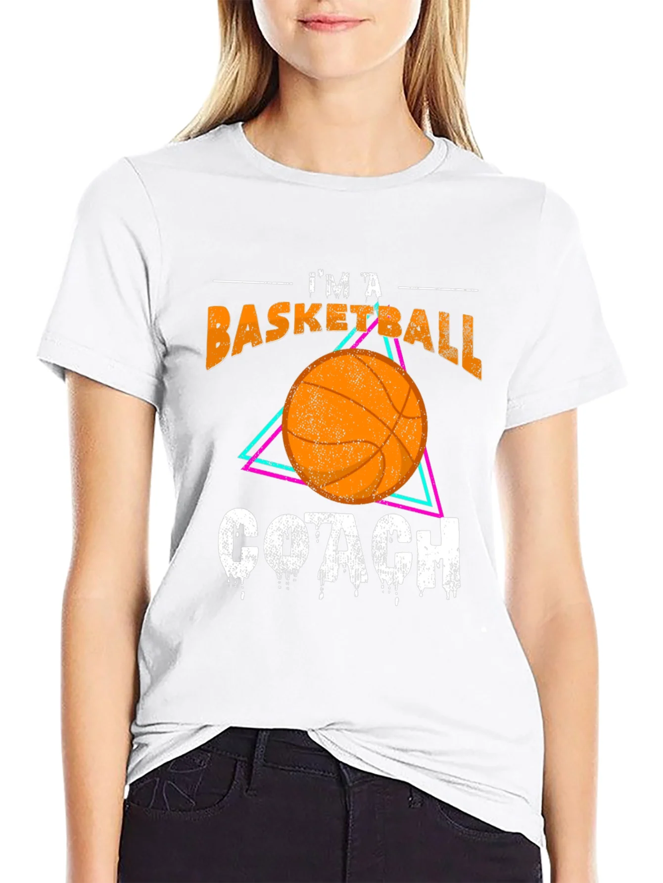 Basketball Coach Graphic T-Shirt
