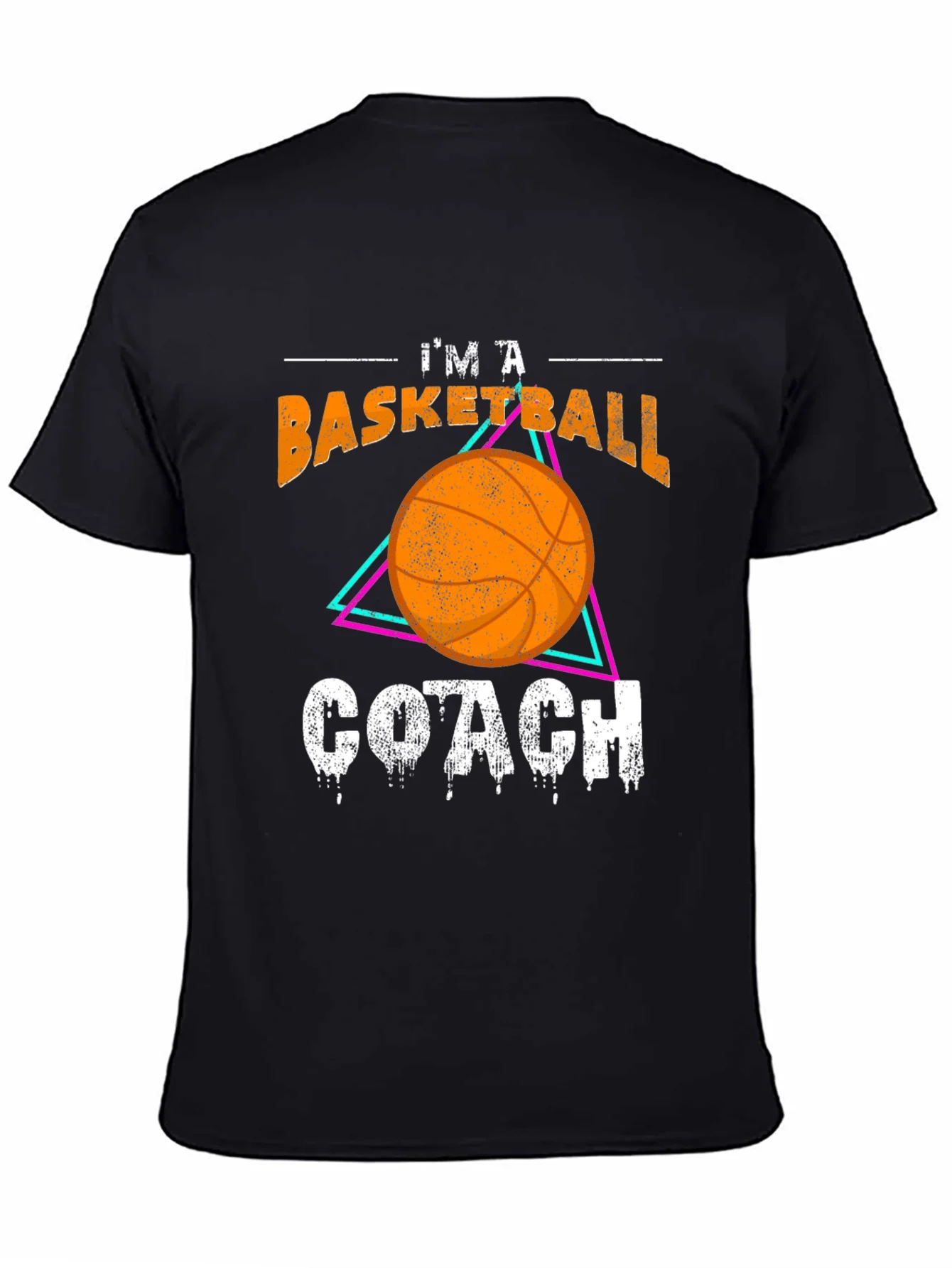 Basketball Coach Graphic T-Shirt