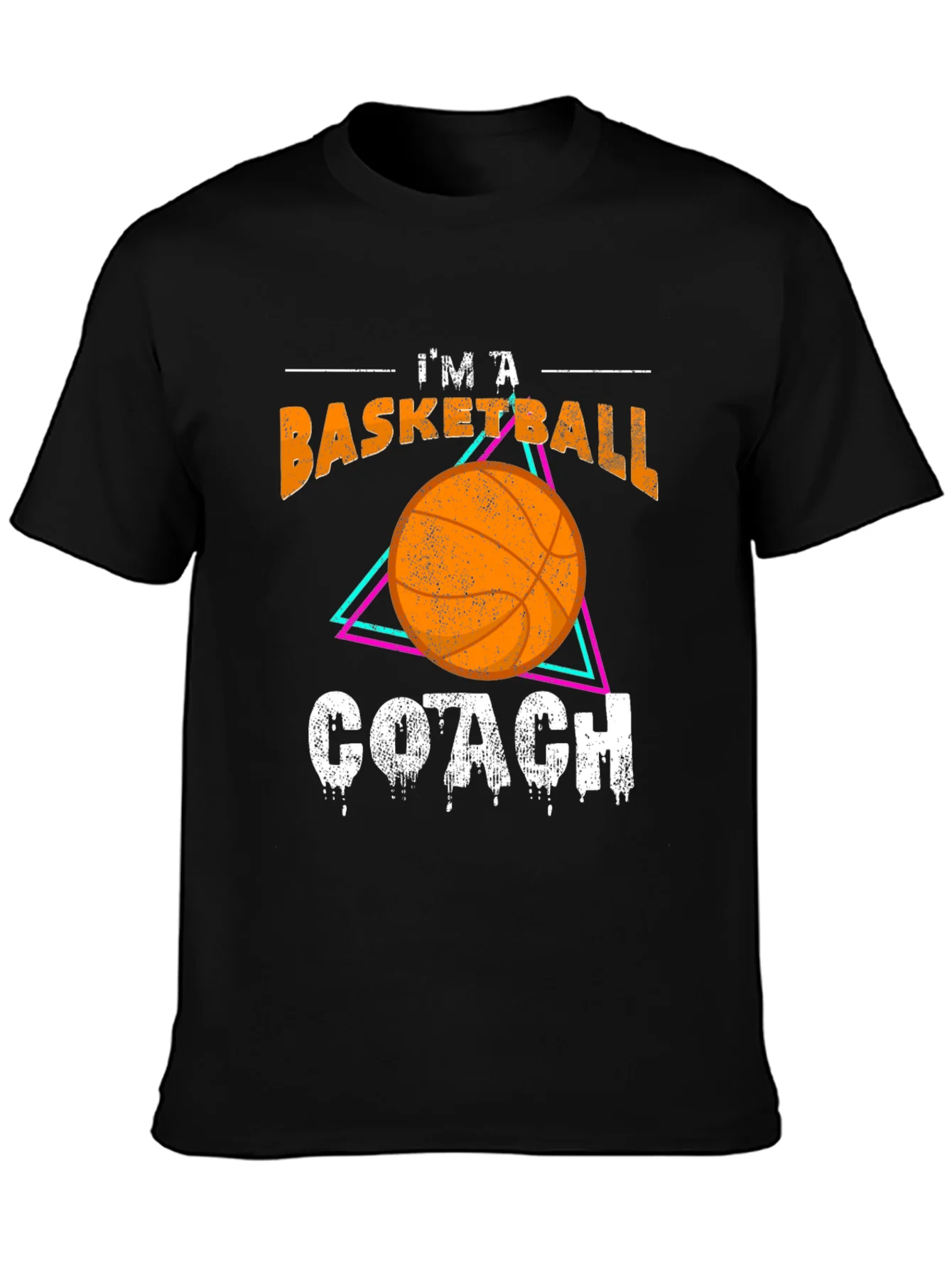 Basketball Coach Graphic T-Shirt