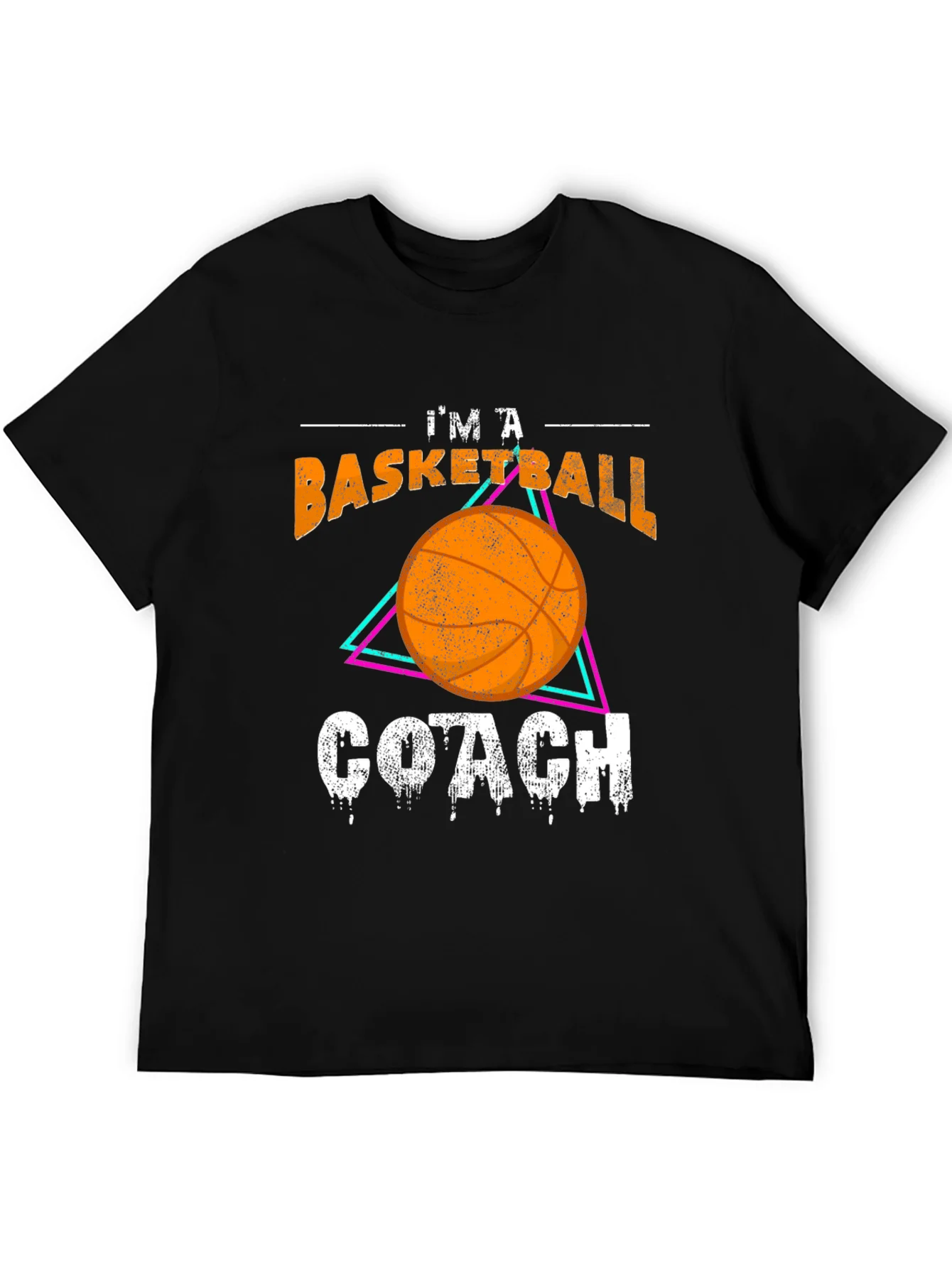 Basketball Coach Graphic T-Shirt